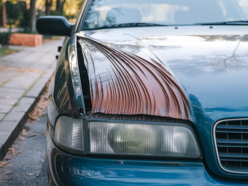 Comment réparer une rayure profonde sur votre peinture de voiture